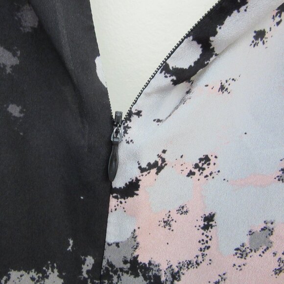 NWOT Mac & Jac Long Sleeve Blouse -  Elegant Bow Tie Knot - Back Zipper - Size M - Picture 10 of 12